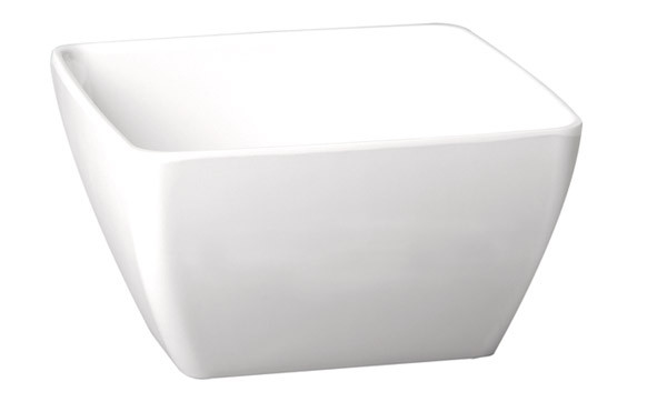Schale -PURE- 0,40 l / 125 x 125 mm weiß Melamin
